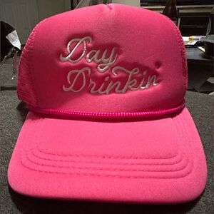Pink 'Day Drinkin'' Trucker Hat